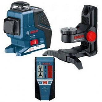 Построитель плоскостей BOSCH GLL 2-80 P + BM1 + LR2