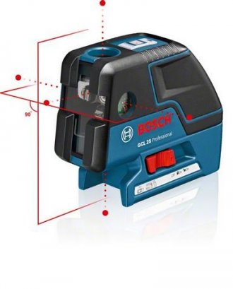 Лазерный отвес BOSCH GCL 25