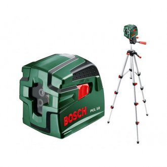 Лазер с перекрестными лучами BOSCH PCL 10 Set